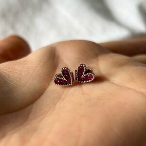 Heart earrings